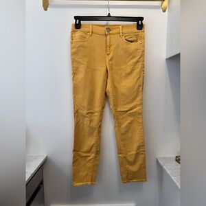 Yellow Jeans with Striking Color
